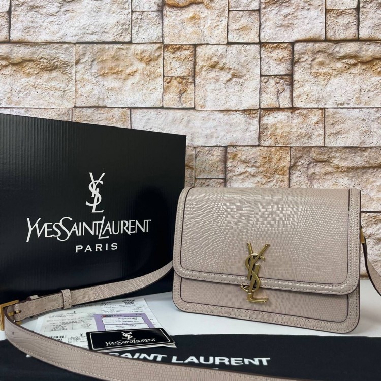 YSL SAİNT LAURENT SOLFERİNO MEDİUM İGUANA BASKİ KREM